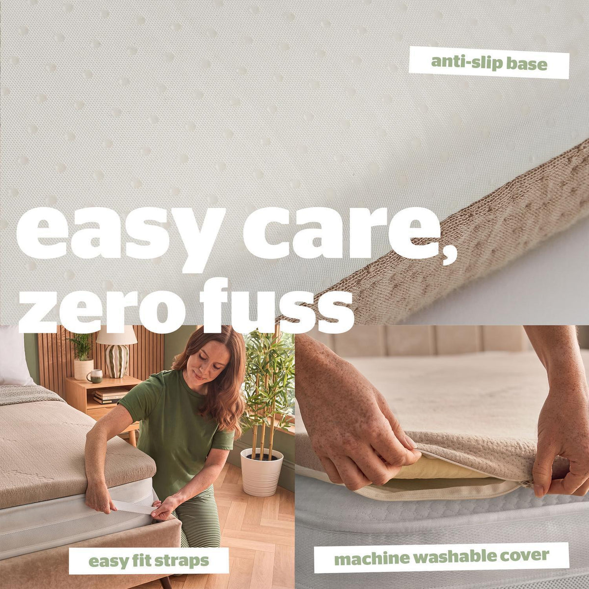 Silentnight Bamboo Mattress Topper