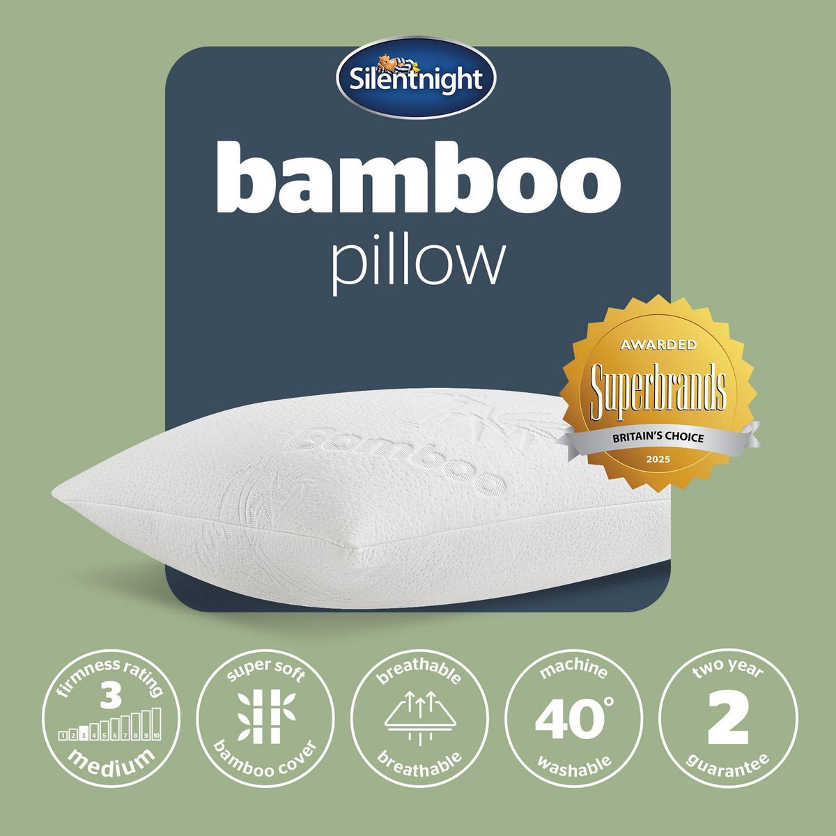 Silentnight Bamboo Pillow