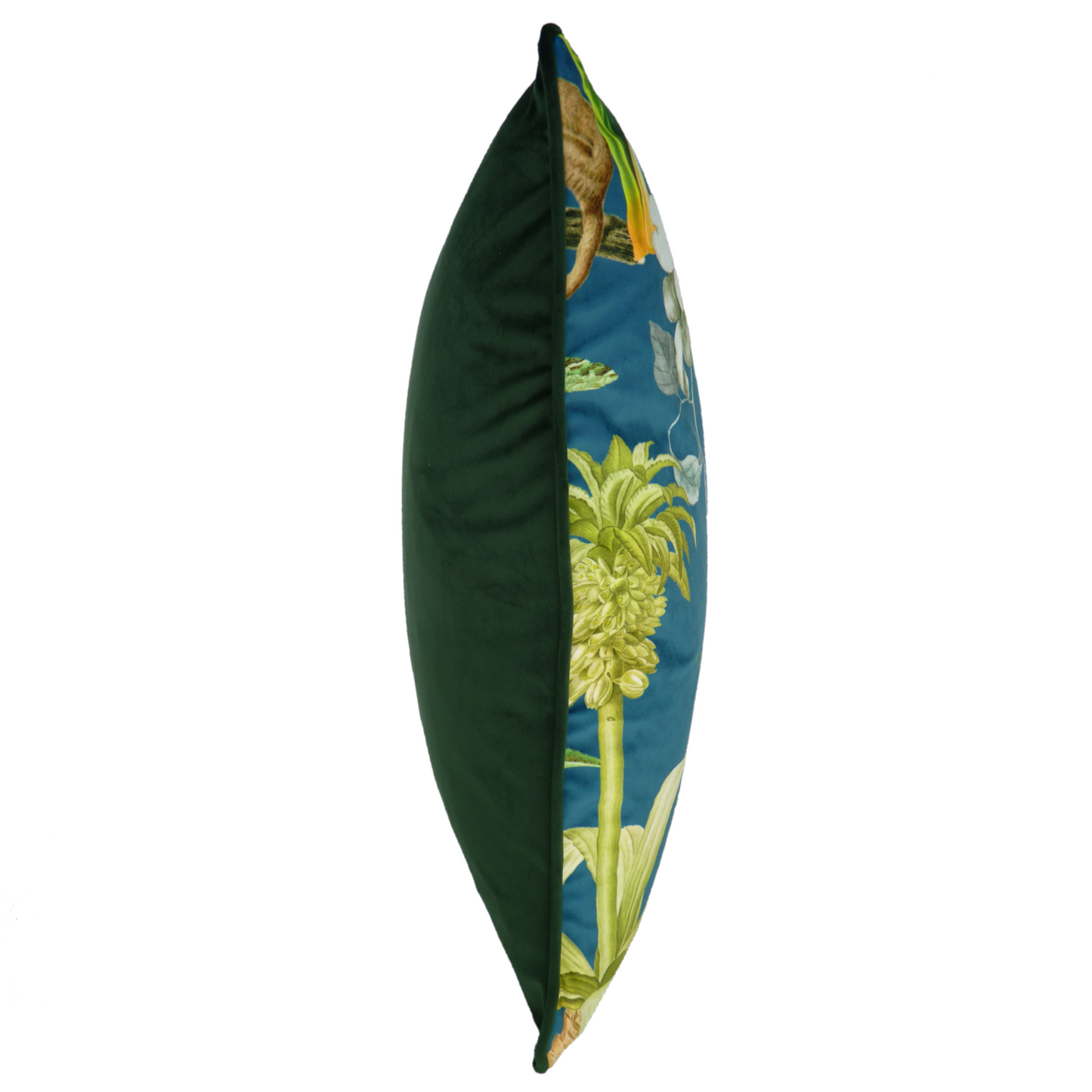 Barbados Blue Lagoon Tropical Velvet Cushion (60cm x 60cm)