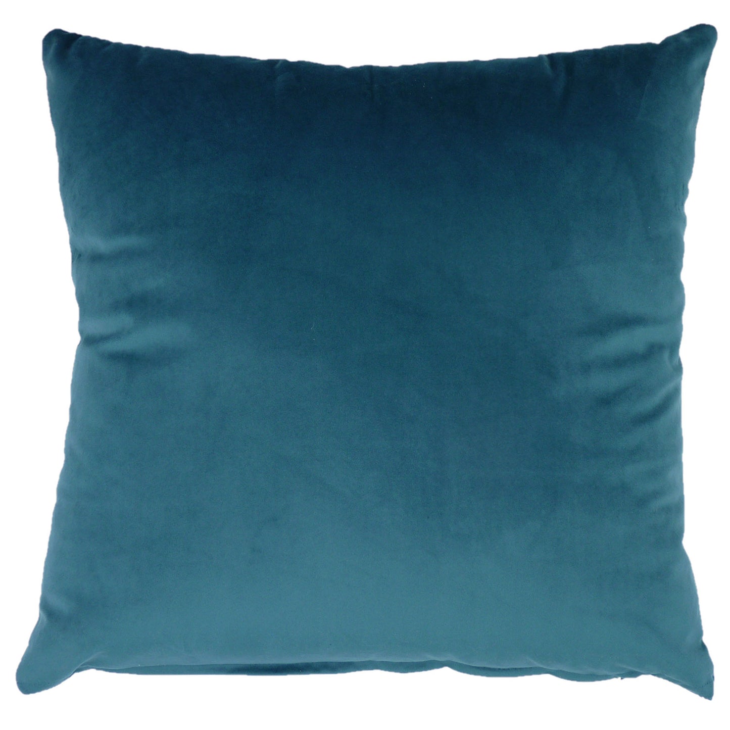 Gingerbread Baubles Teal Velvet Cushion Cover (45cm x 45cm)