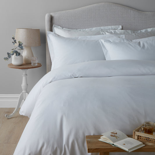 Luxe & Wilde Beaumont Hotel White 100% Cotton Duvet Set