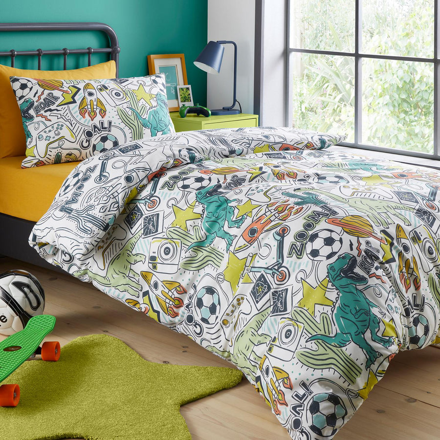 Doodle Zoom Kids Duvet Set