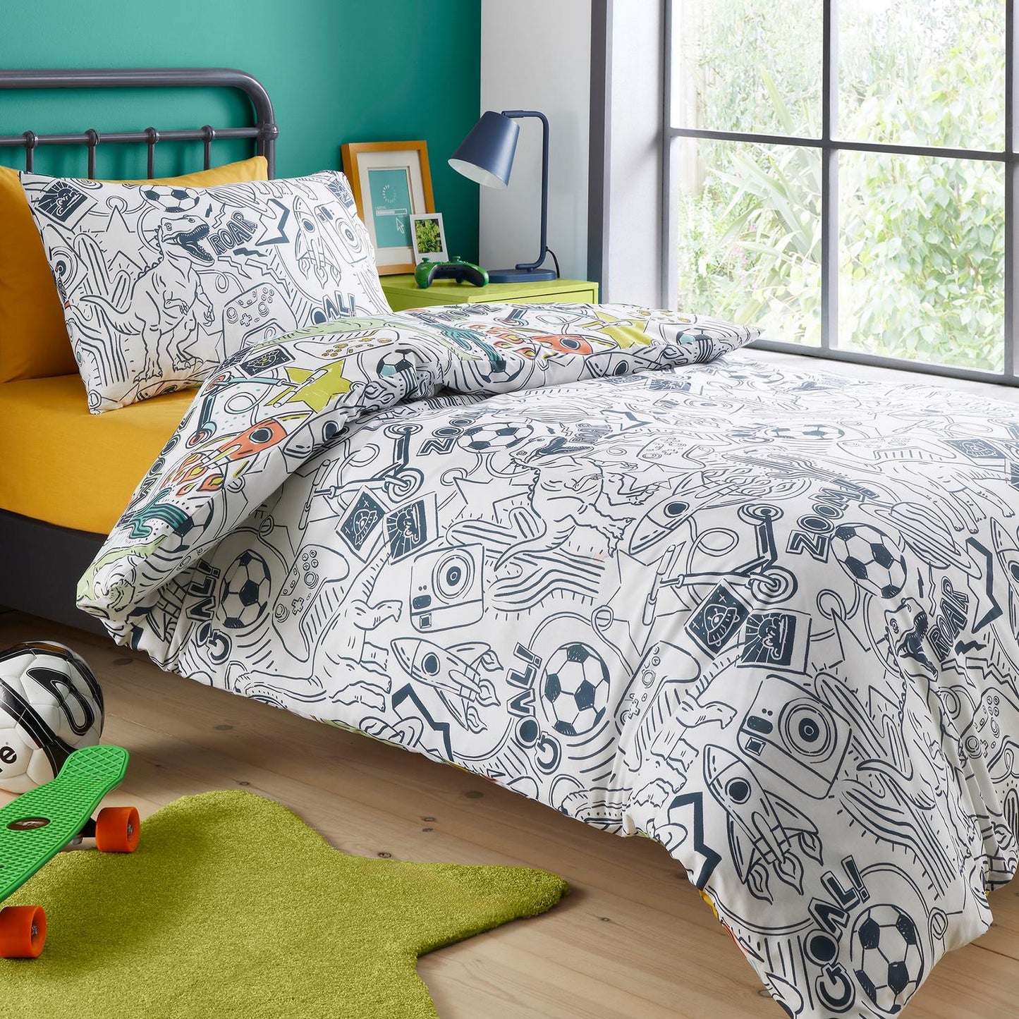 Doodle Zoom Kids Duvet Set