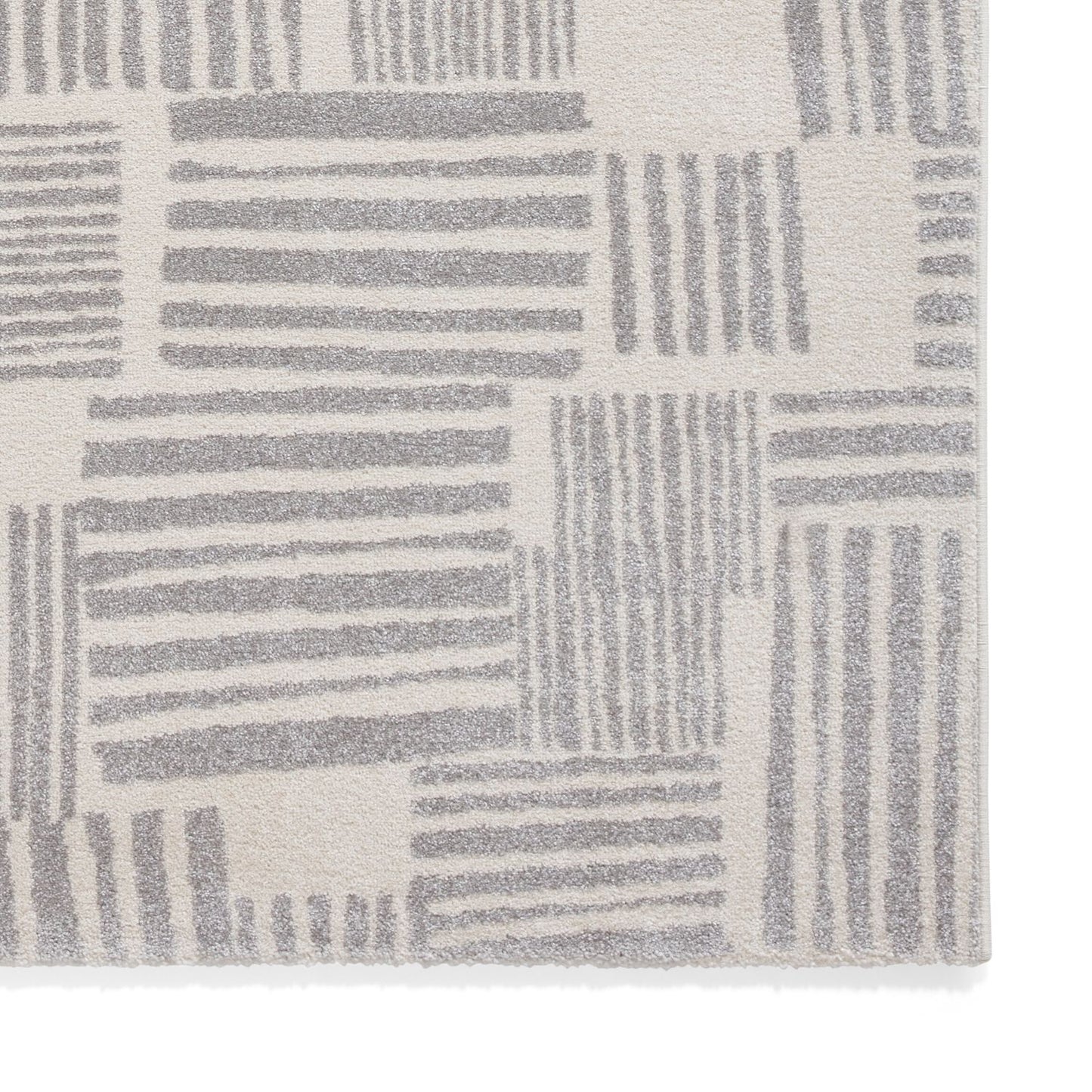 Catherine Lansfield Blocks Grey Rug