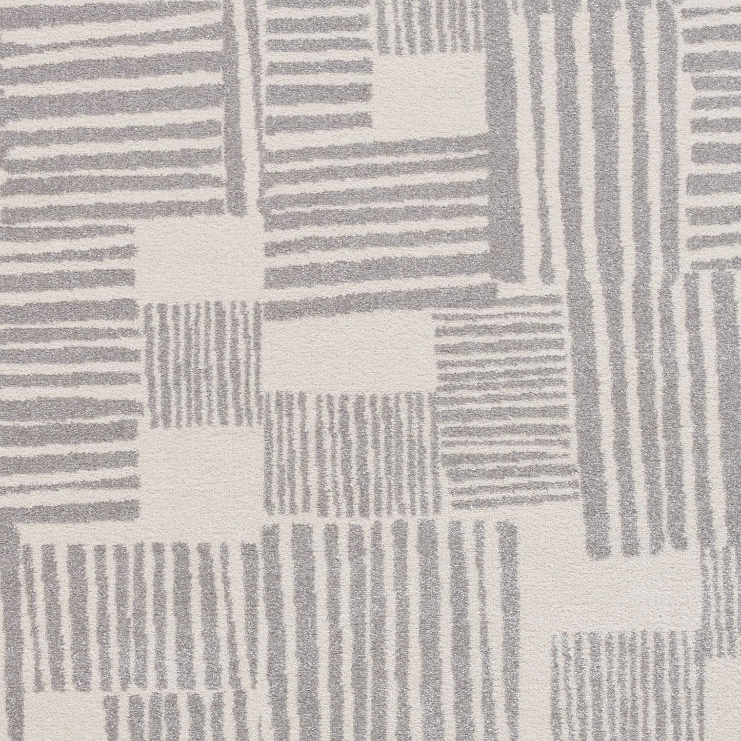 Catherine Lansfield Blocks Grey Rug