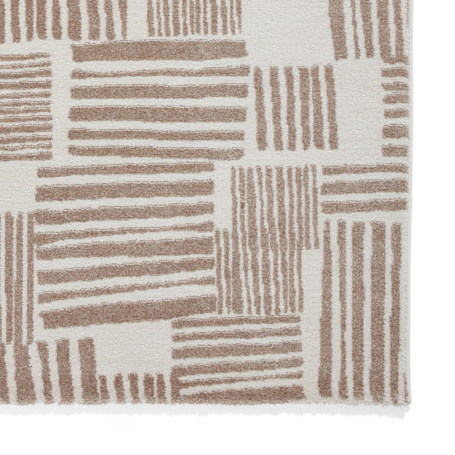 Catherine Lansfield Blocks Natural Rug