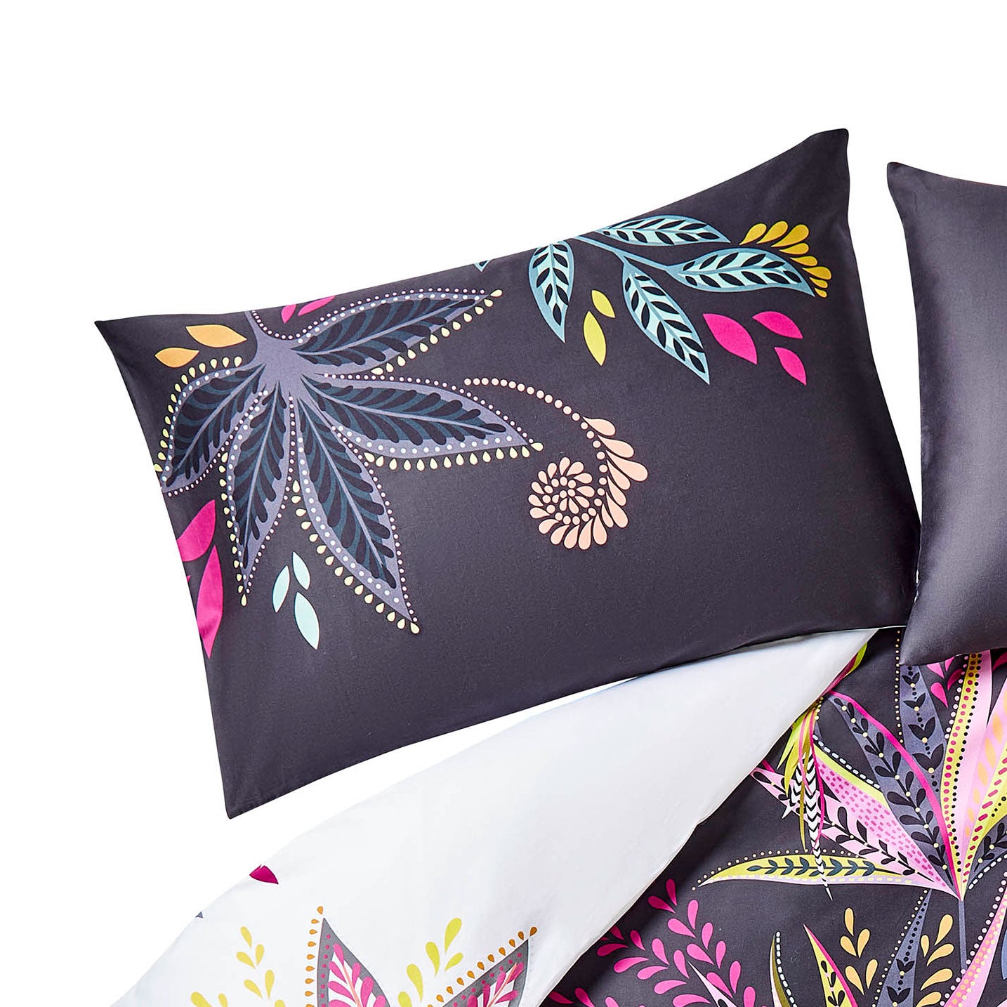 Sara Miller Botanic Paradise Midnight Housewife Pillowcase Pair