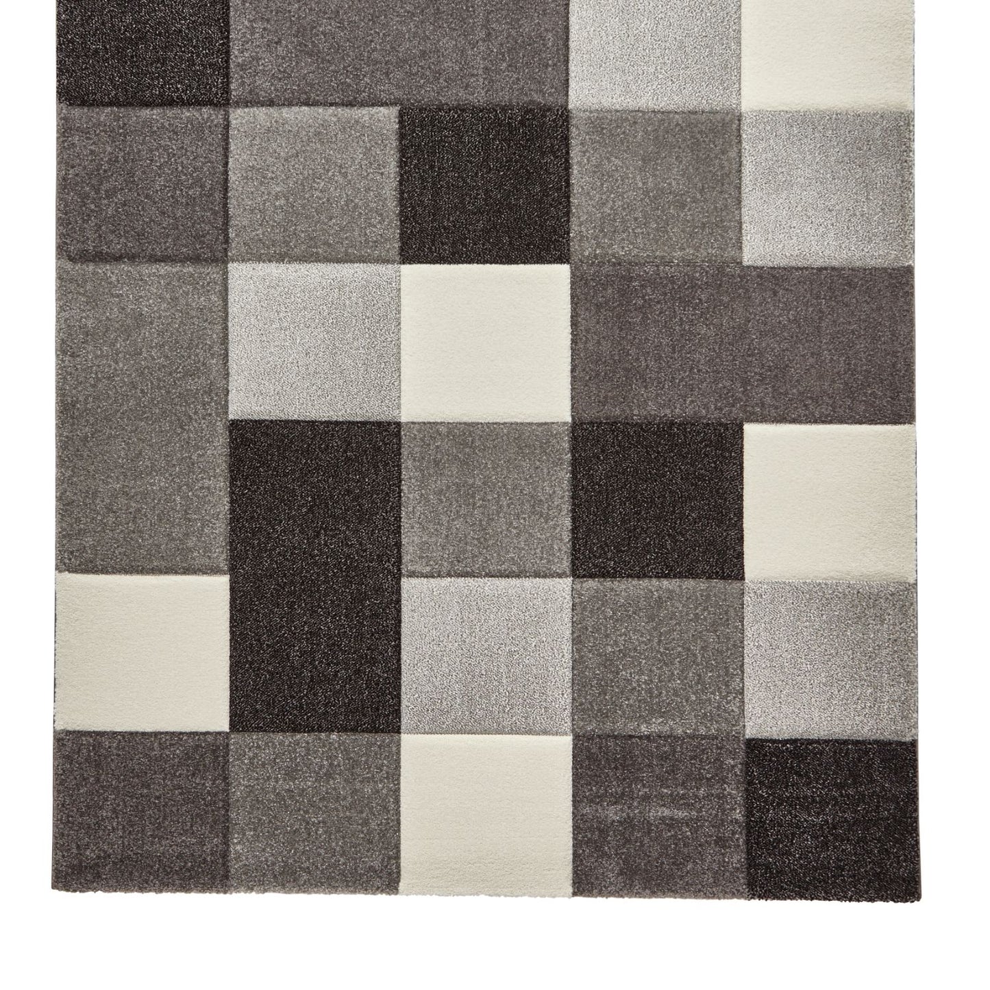 Brooklyn 646 Grey Modern Geometric Rug