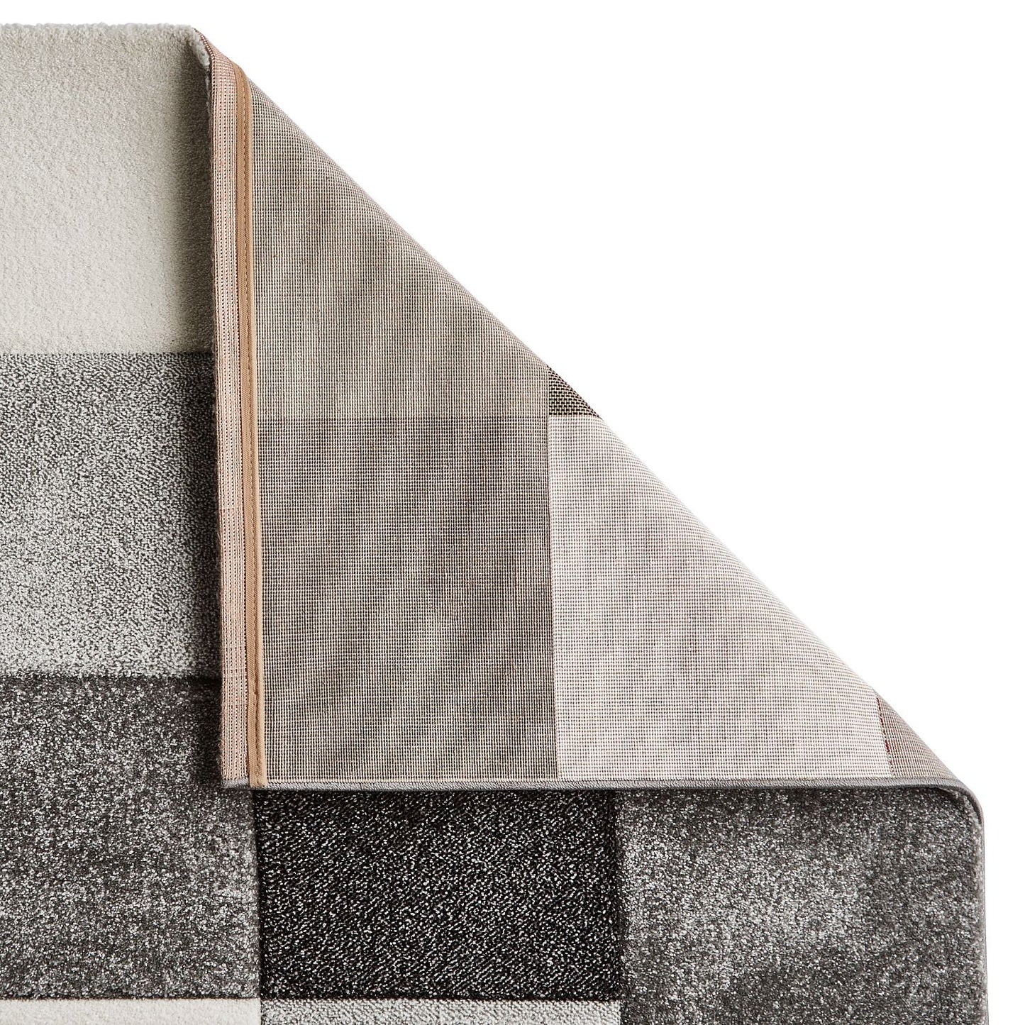 Brooklyn 646 Grey Modern Geometric Rug