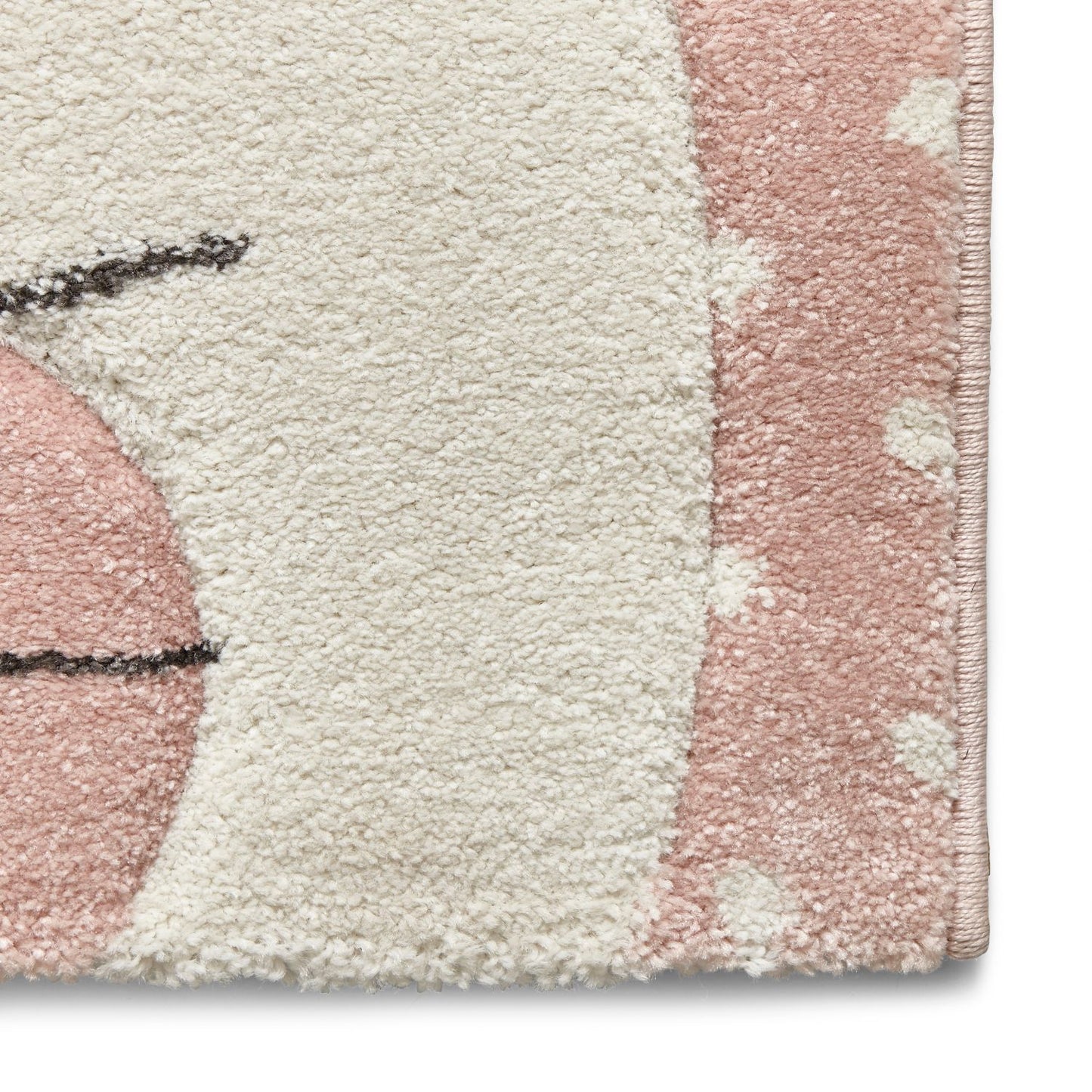 Brooklyn Pink Rabbit 20341 Kids Rug