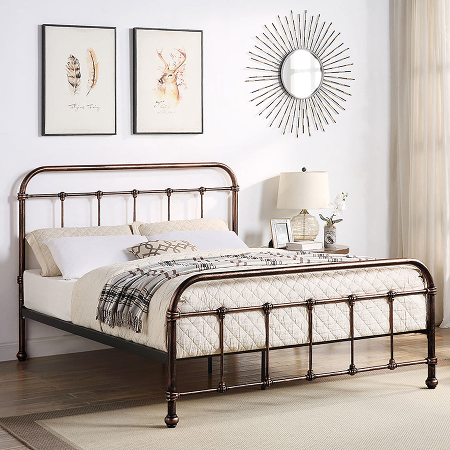 Burford Copper Victorian Metal Bed