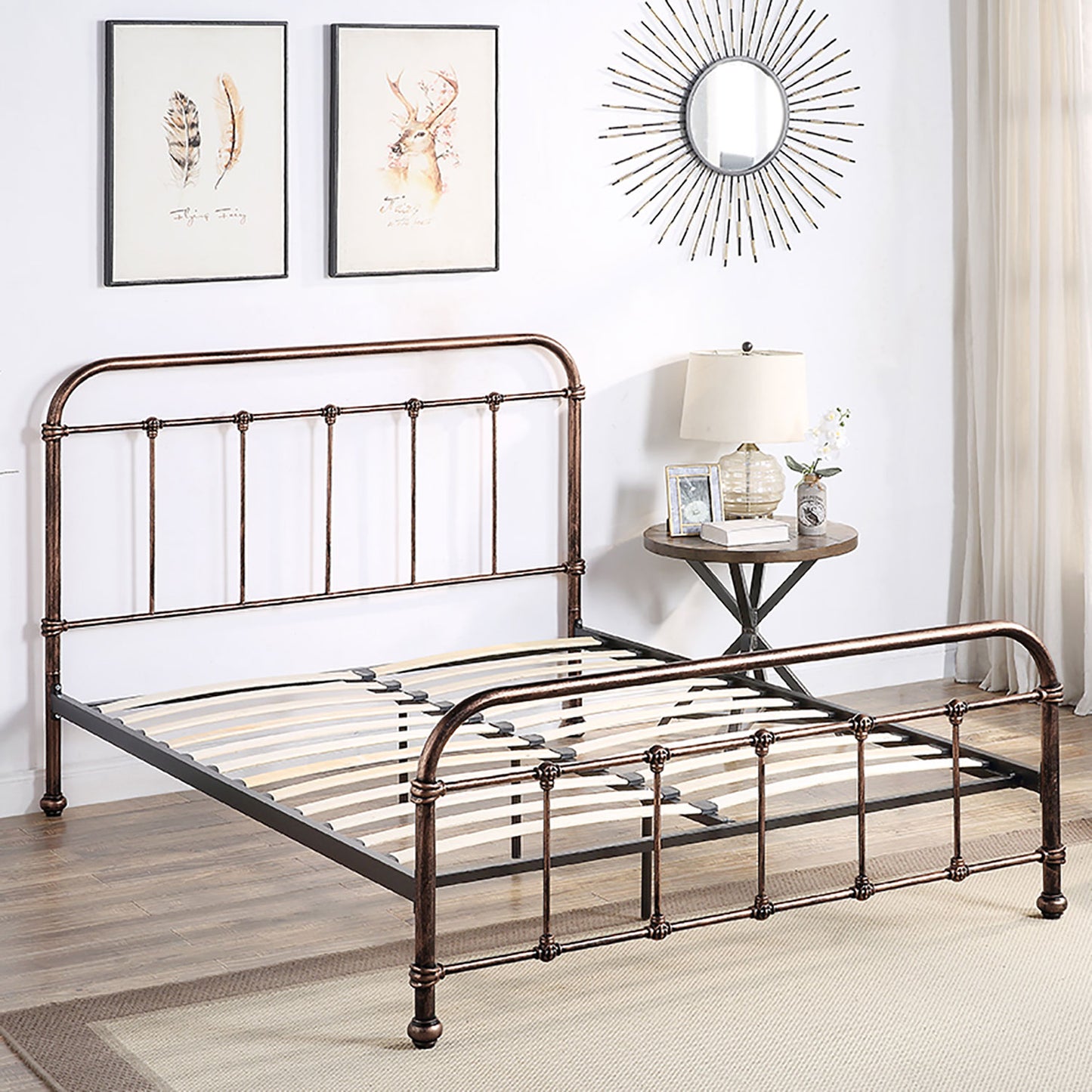 Burford Copper Victorian Metal Bed