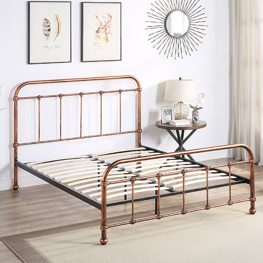 Burford Copper Victorian Metal Bed