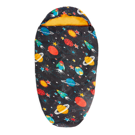 Silentnight Camping Collection Space Print Kids Sleeping Bag