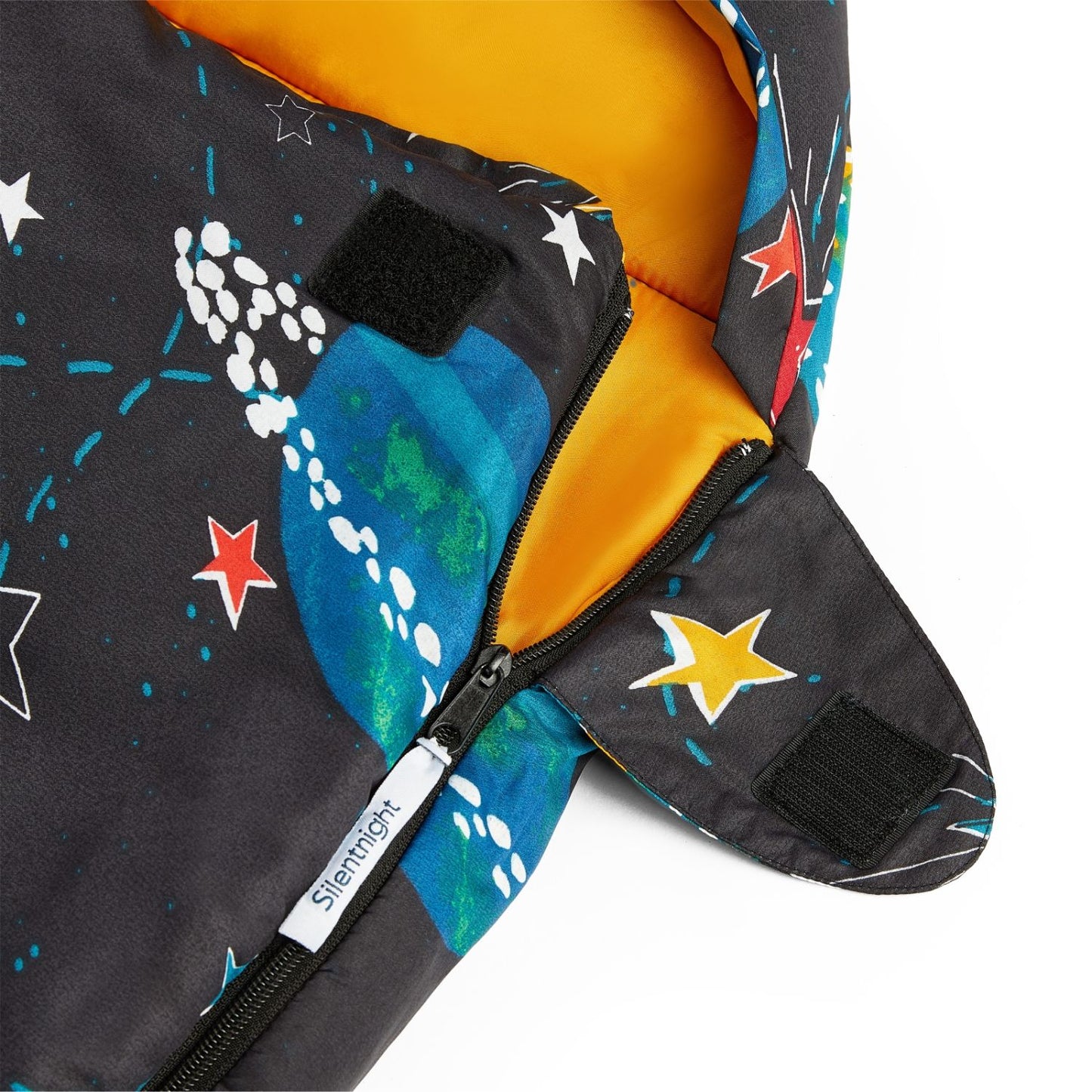 Silentnight Camping Collection Space Print Kids Sleeping Bag