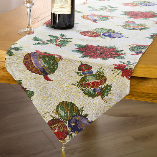 Christmas Carol Tapestry Table Runner