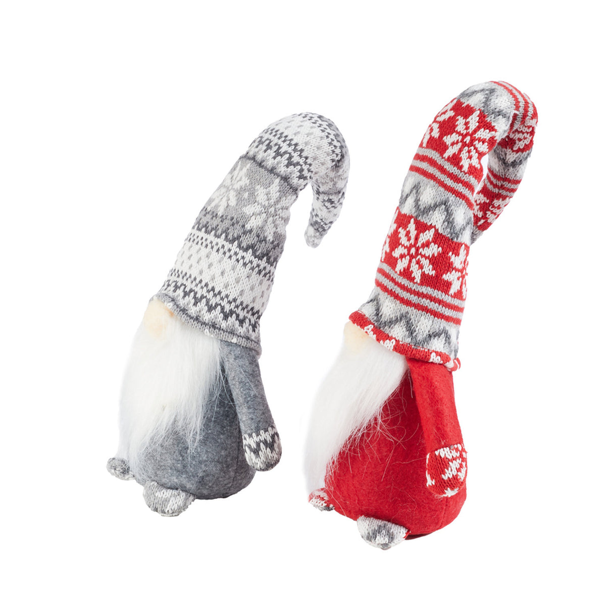 Plush Christmas Gnome Ornament 2 Pack