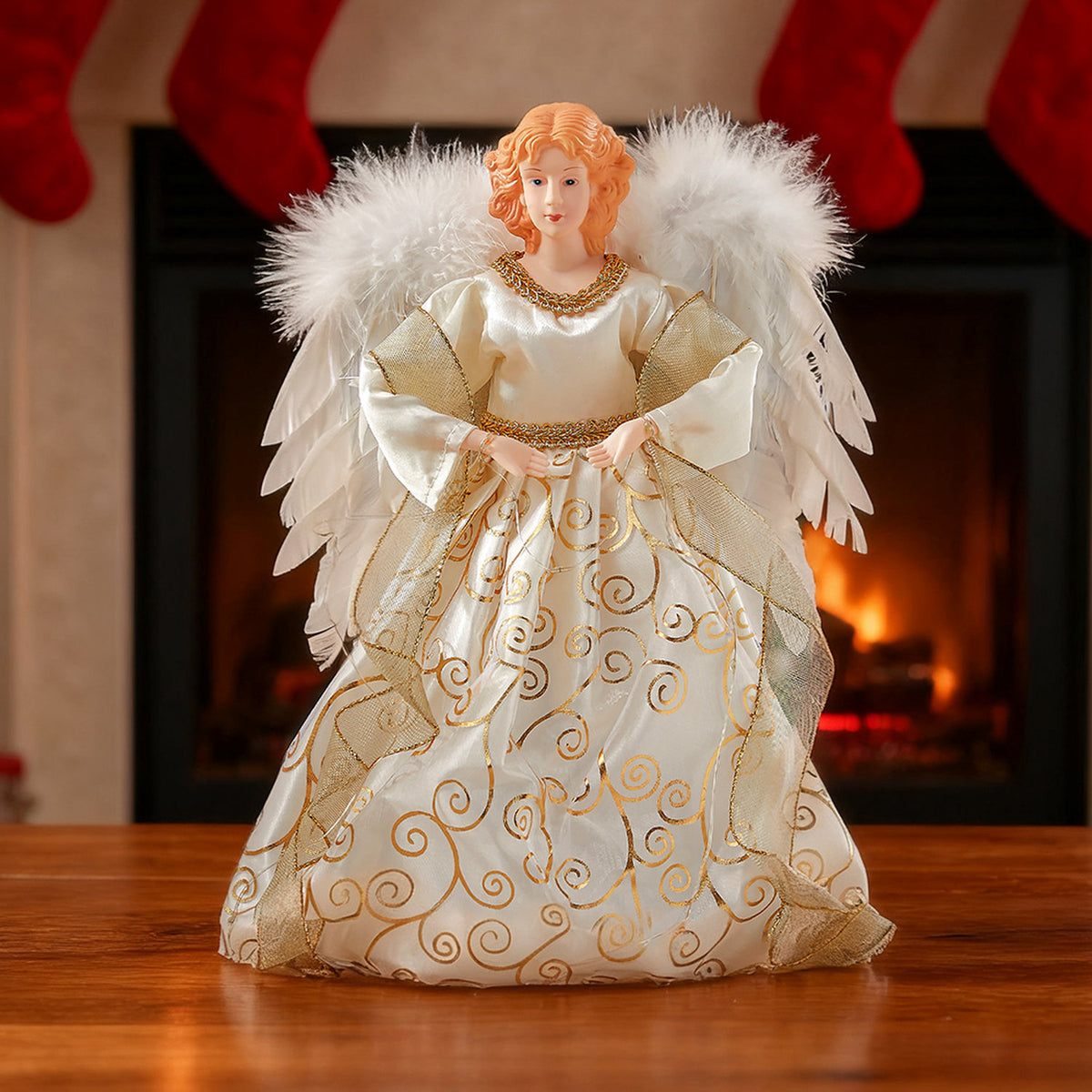 LED Angel Christmas Tree Topper