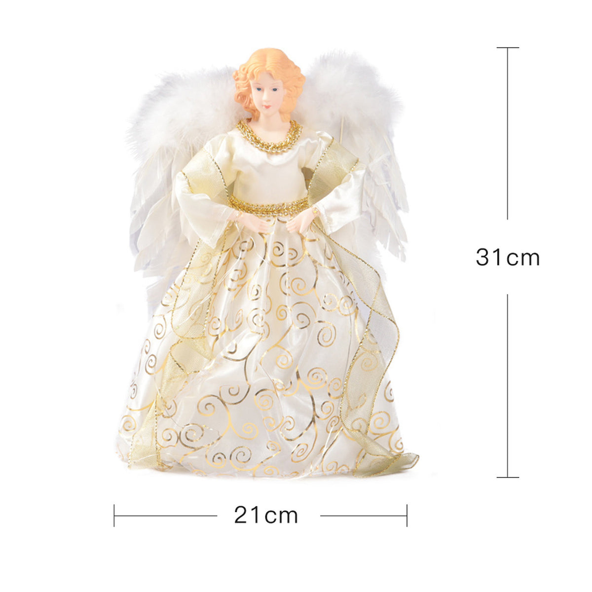 LED Angel Christmas Tree Topper