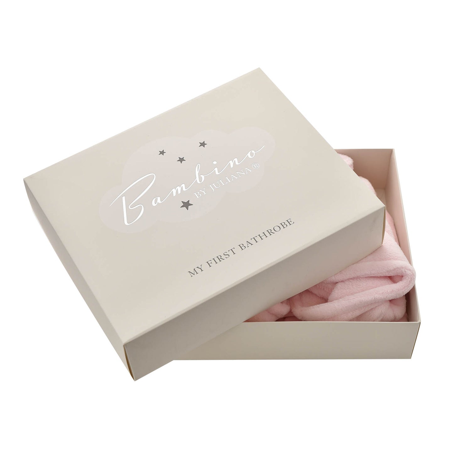 Bambino Baby's First Dressing Gown - Pink 3-6 Months