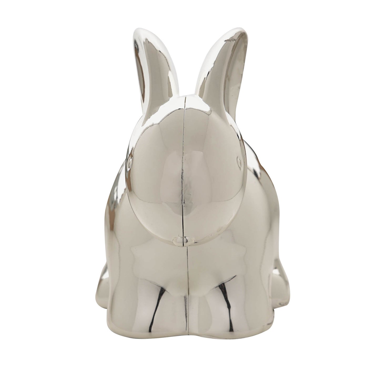 Bambino Silver Plated Rabbit Money Box