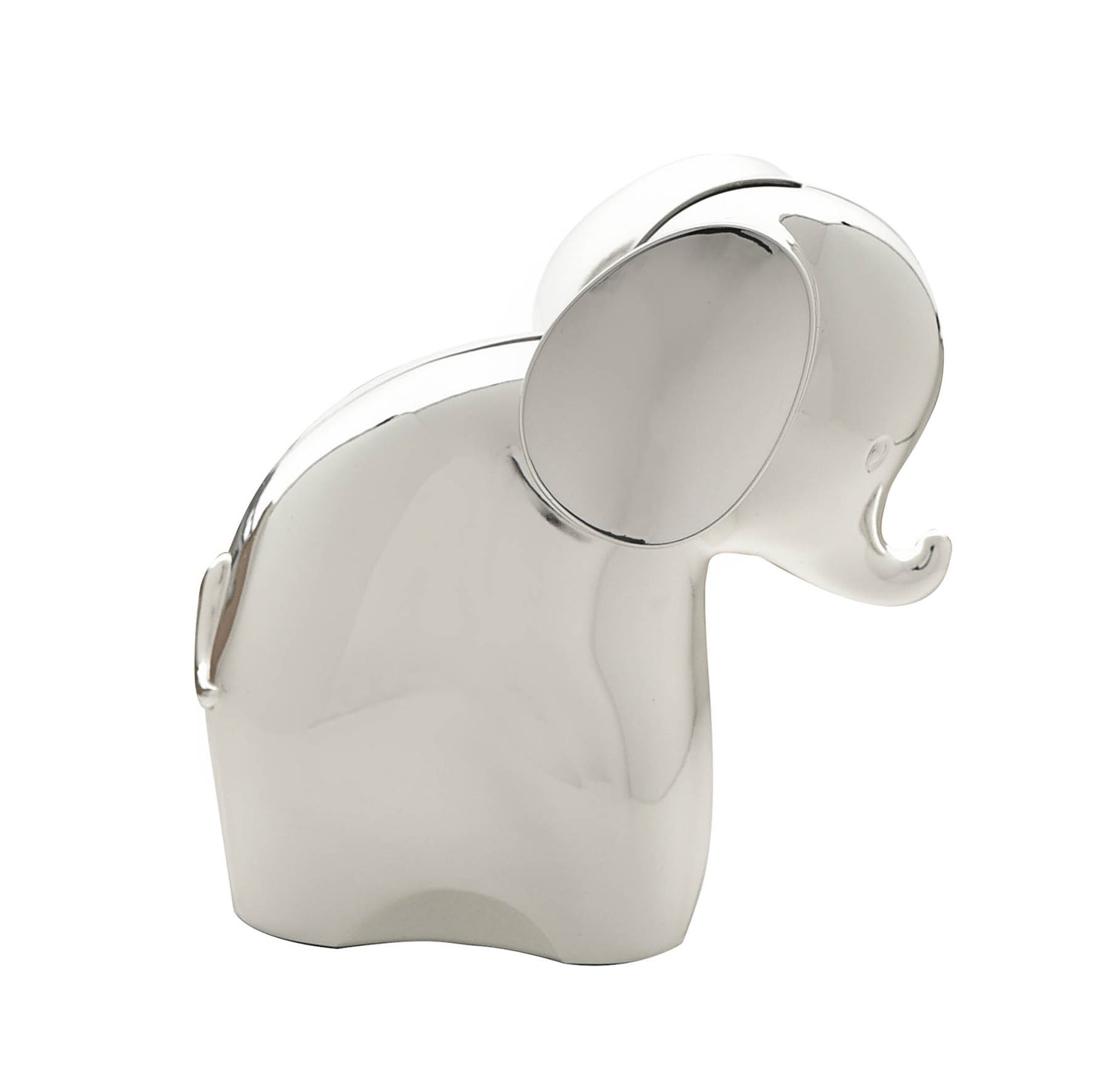 Bambino Silver Plated Elephant Money Box