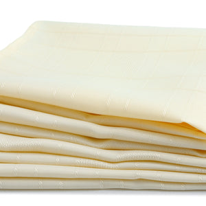 Chequers Cream Jacquard Napkin (Set of 4)