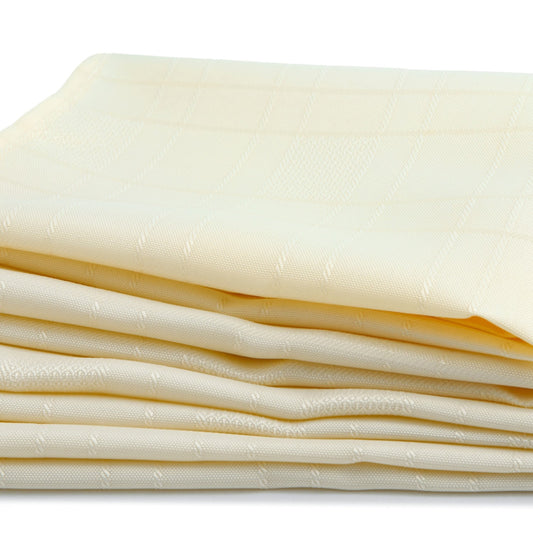 Chequers Cream Jacquard Napkin (Set of 4)