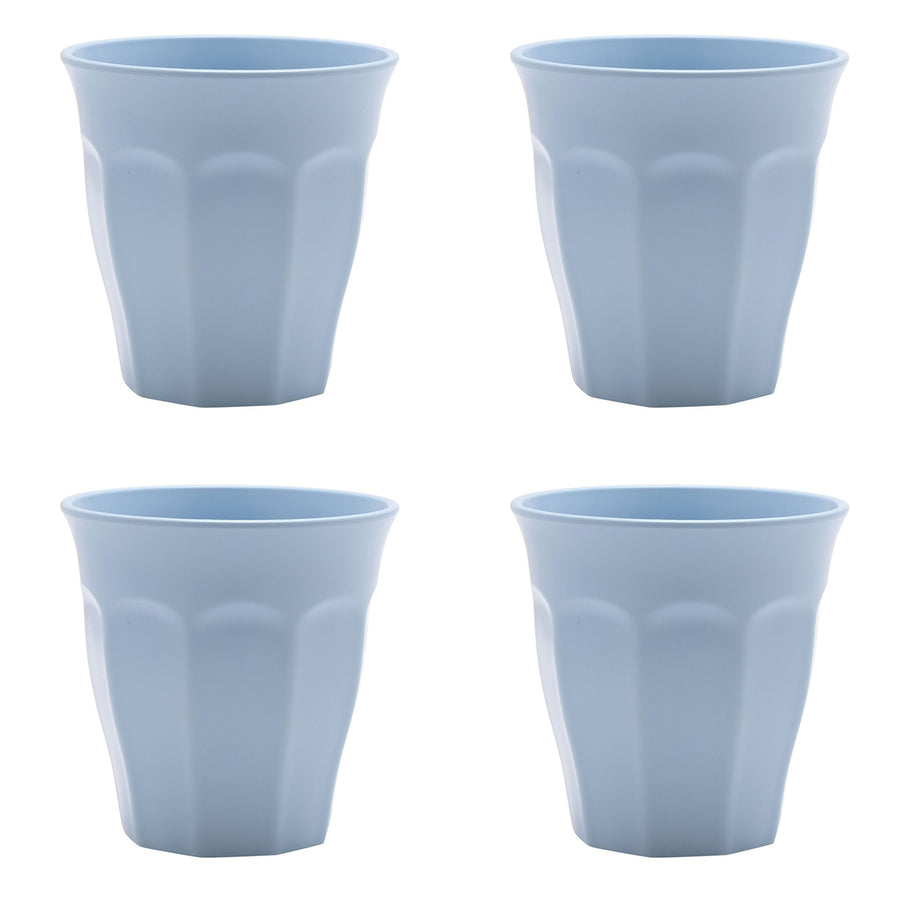 Country Living Set of 4 RPET Cups - Sky Blue