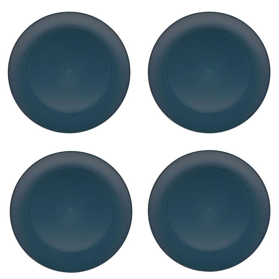 Country Living Set of 4 RPET Plates - Navy Blue