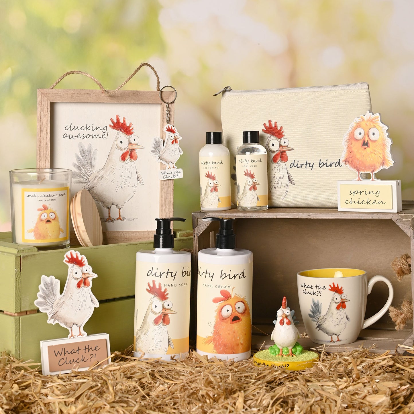 The Funny Farm Mug What the Cluck
