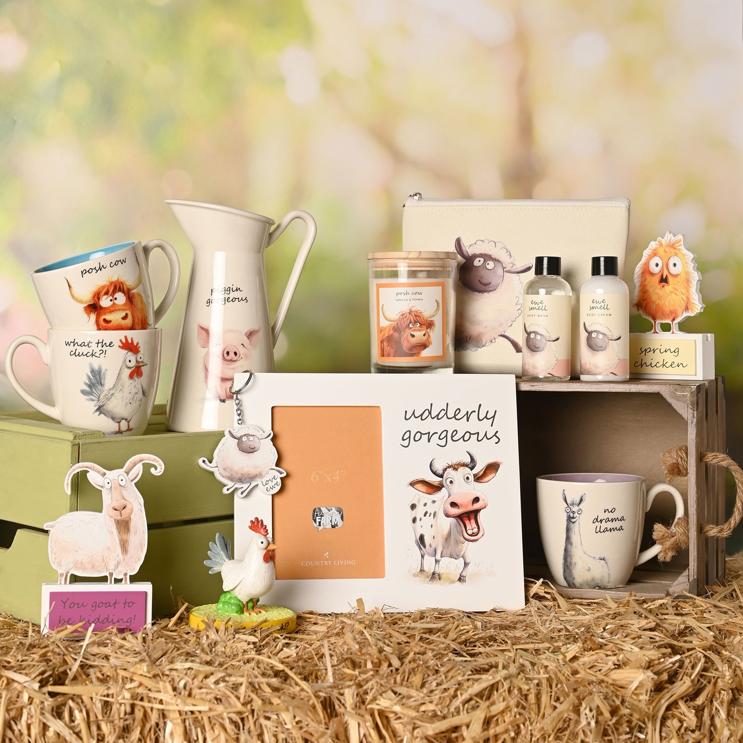 The Funny Farm Mug Posh Cow