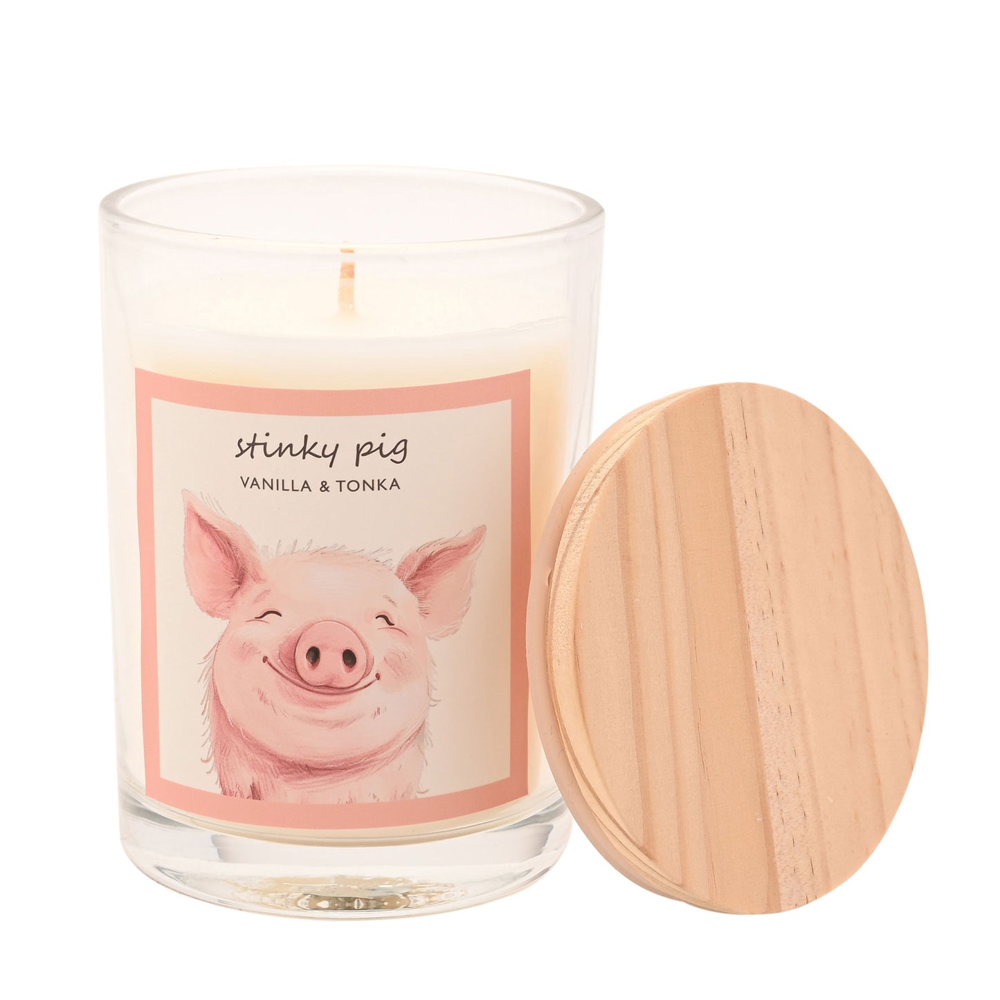 The Funny Farm Candle Stinky Pig
