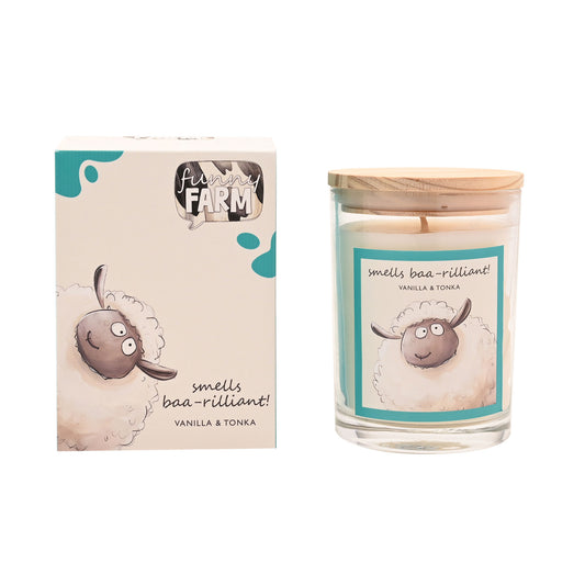 The Funny Farm Candle Smells Baa-rilliant