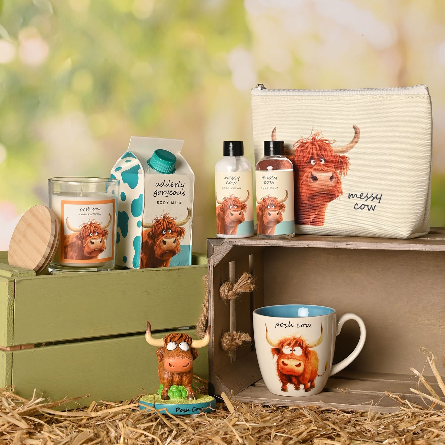The Funny Farm Candle Posh Cow