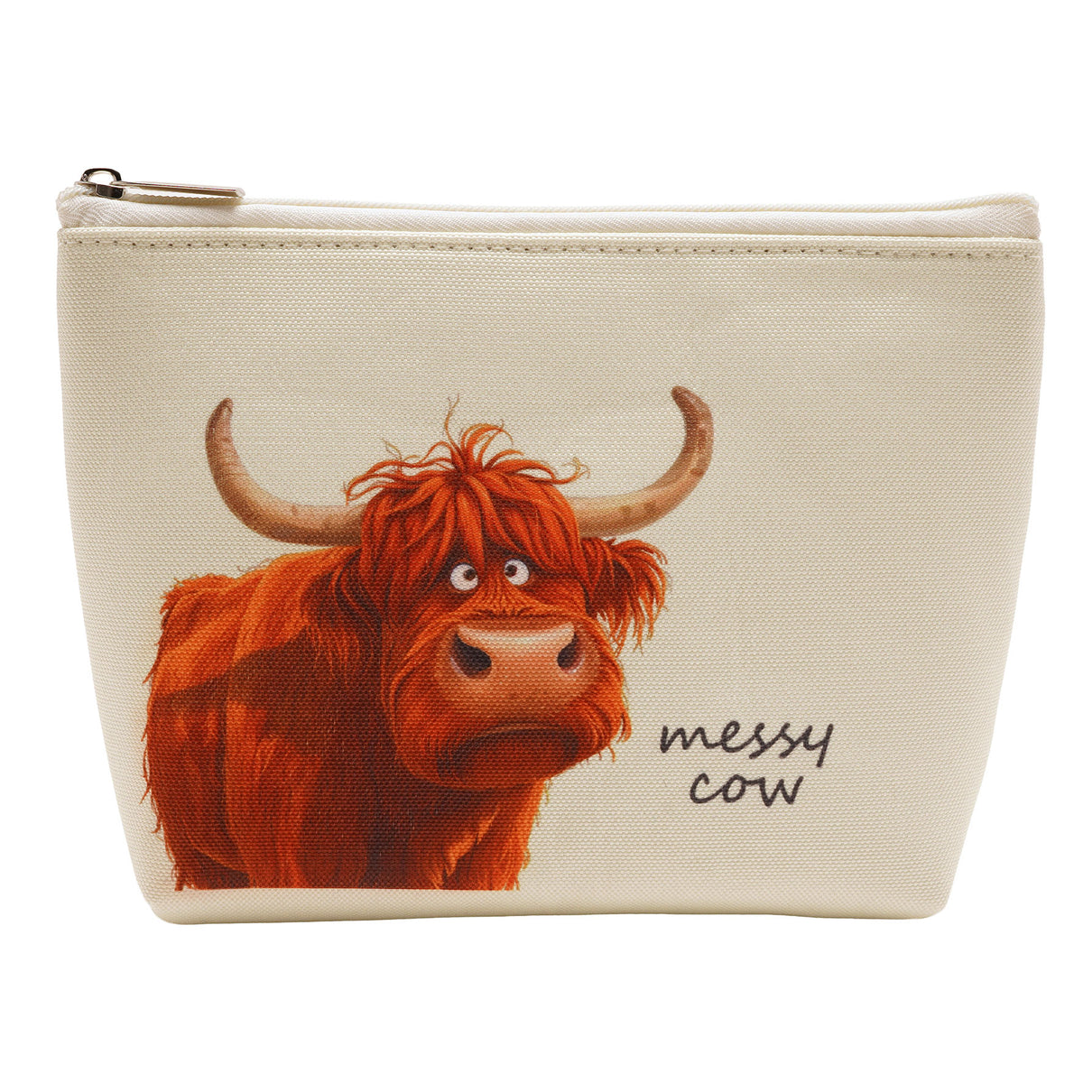 The Funny Farm Body Wash and Lotion Wash Bag Set Messy Cow