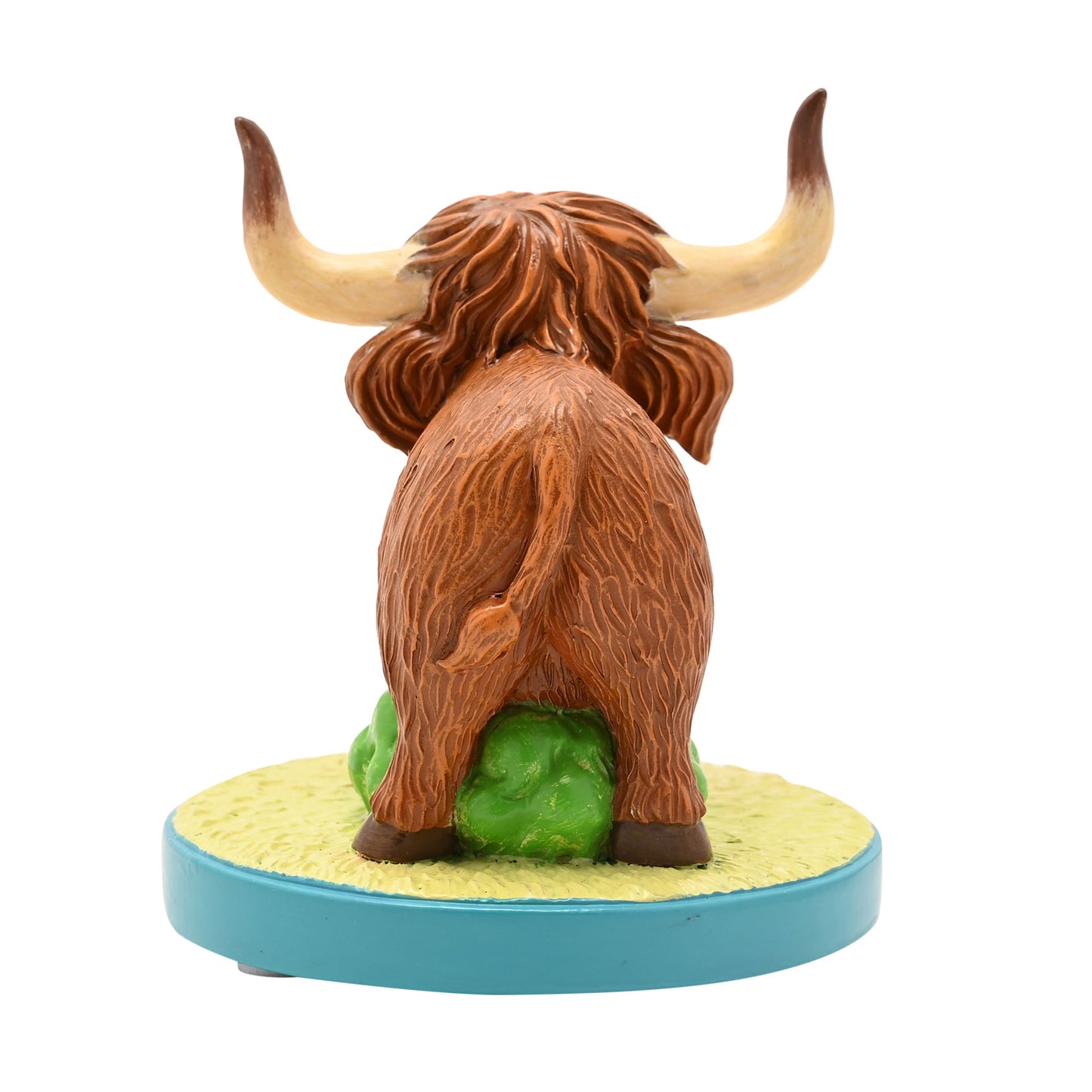 The Funny Farm Highland Cow Figurine Posh Cow