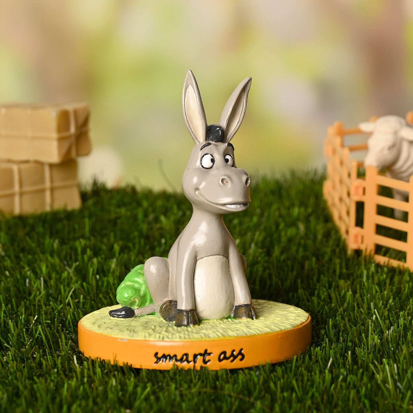The Funny Farm Donkey Figurine Smart Ass