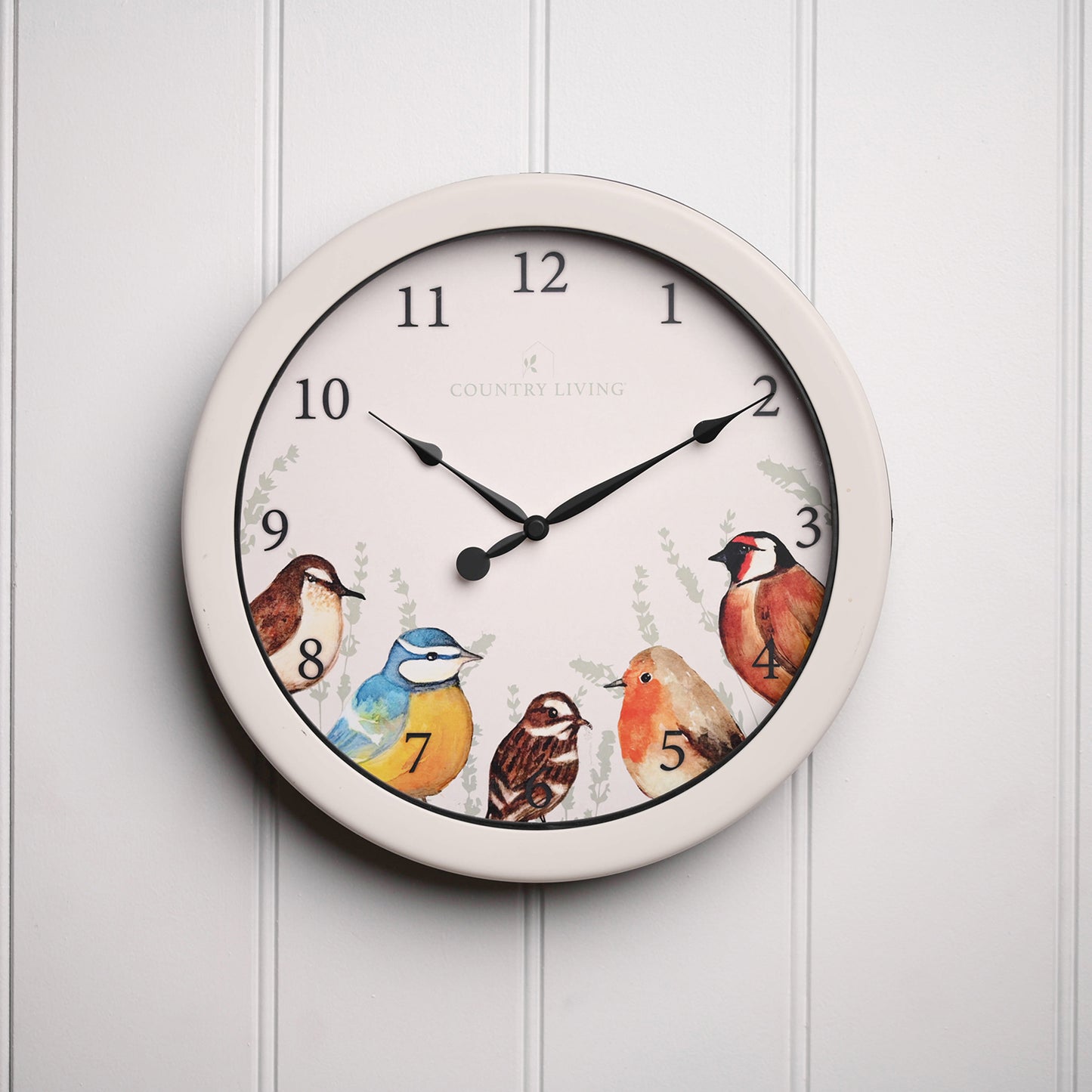 Garden Birds Outdoor Clock (21.5cm)