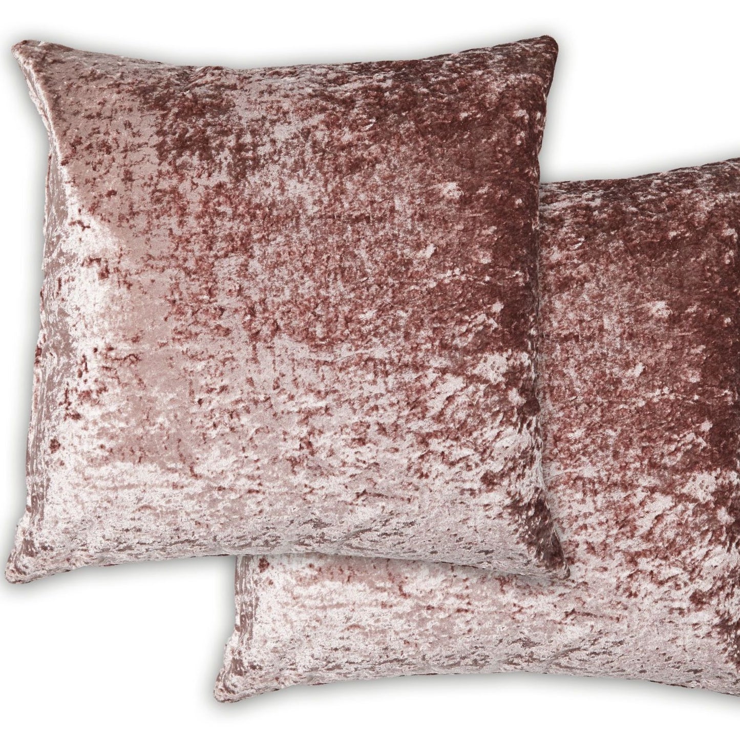 Pink Crushed Velvet Luxury Cushion Cover Pair