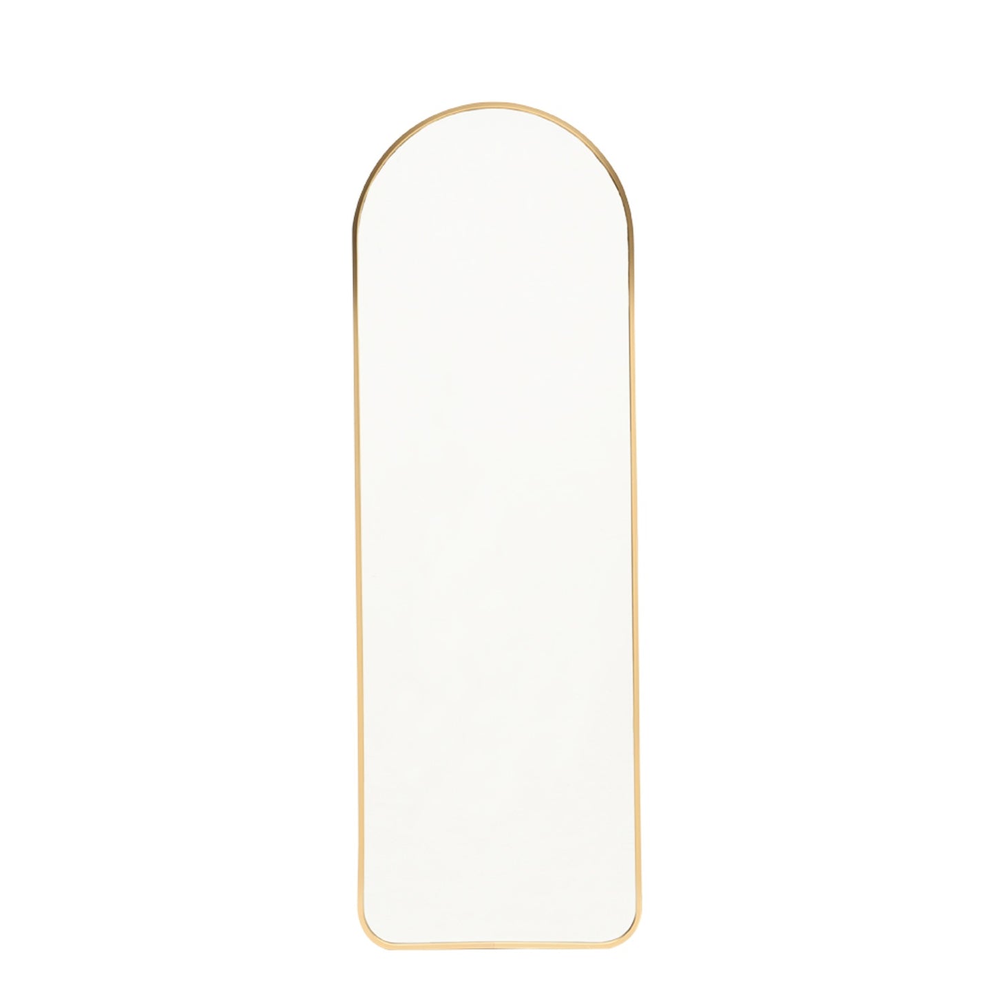 120cm Gold Arched Full Length Wall Mirror