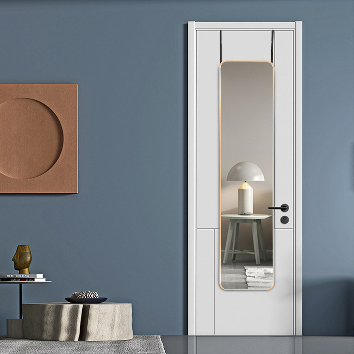 Gold Frame Full Length Door Mirror