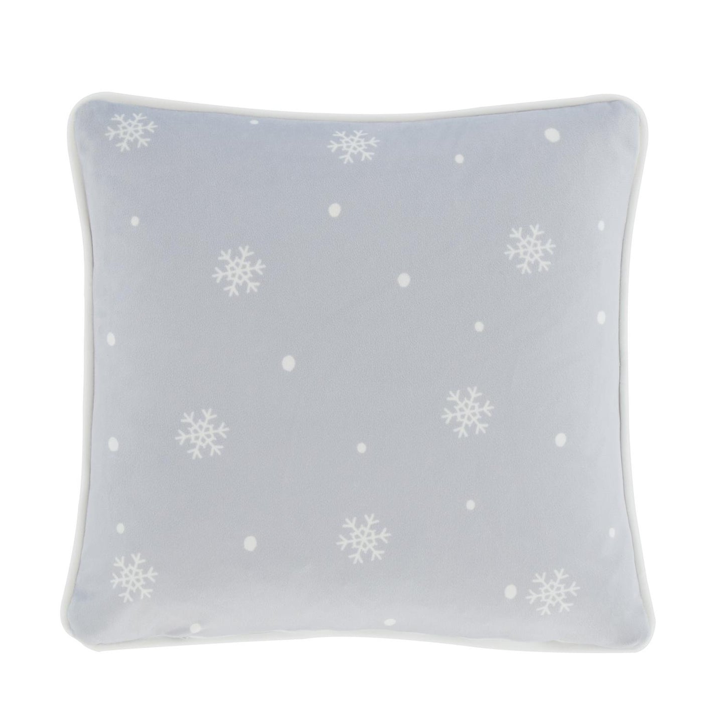 Christmas Polar Bear Red Velvet Cushion