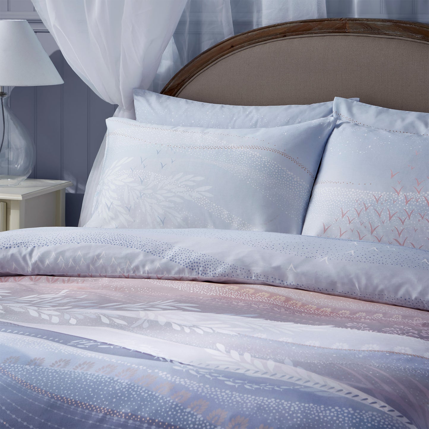 Sara Miller Coastal Dawn 220TC Cotton Duvet Set