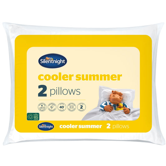 Silentnight Cooler Summer Pillow Pair (Soft/Medium)