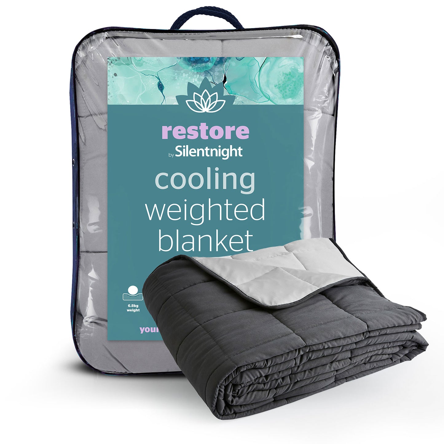 Silentnight Restore Cooling Weighted Blanket 6.8Kg