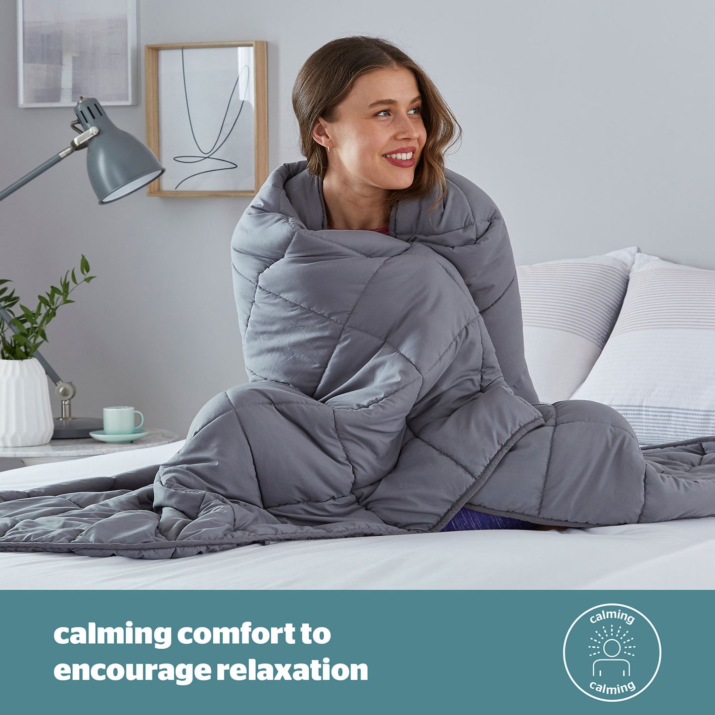 Silentnight Restore Cooling Weighted Blanket 6.8Kg