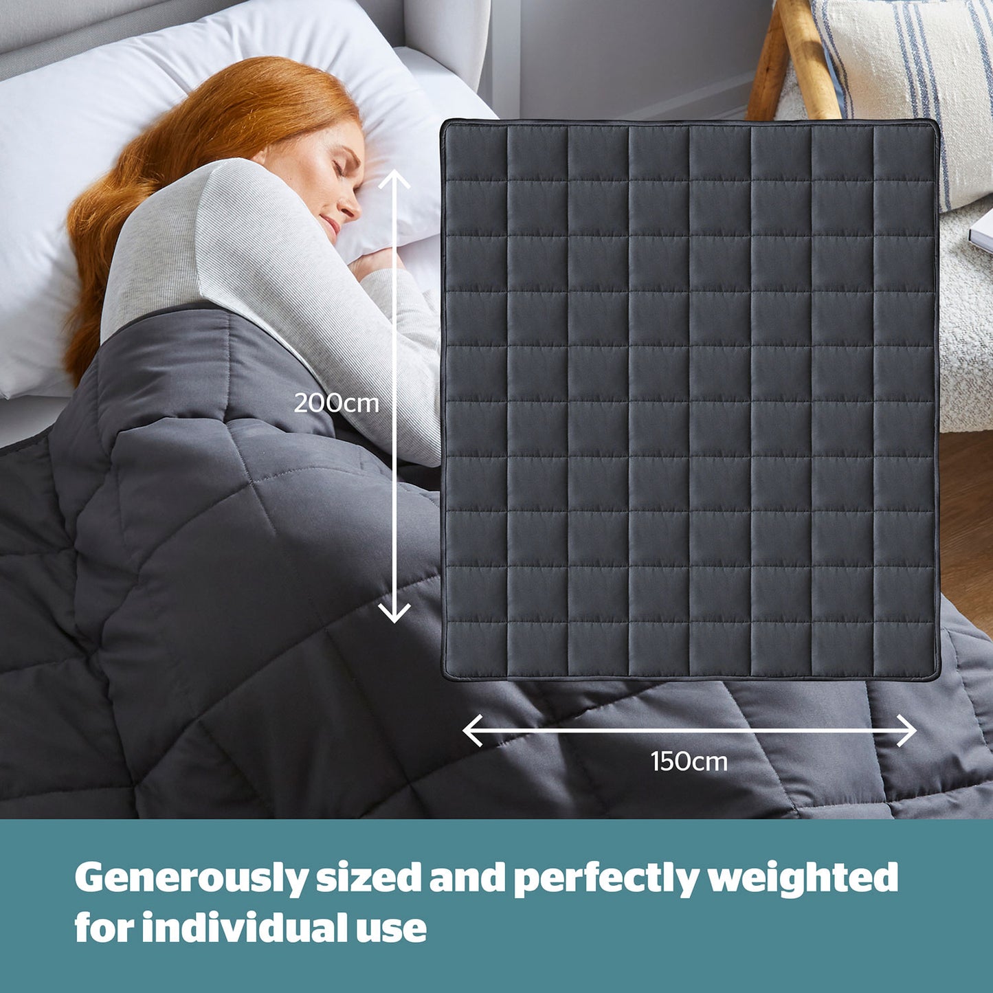 Silentnight Restore Cooling Weighted Blanket 6.8Kg