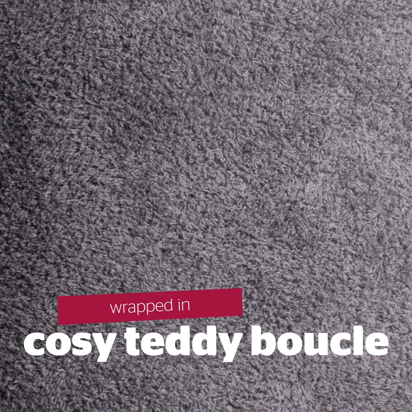 Silentnight Grey Cosy Cuddle Cushion