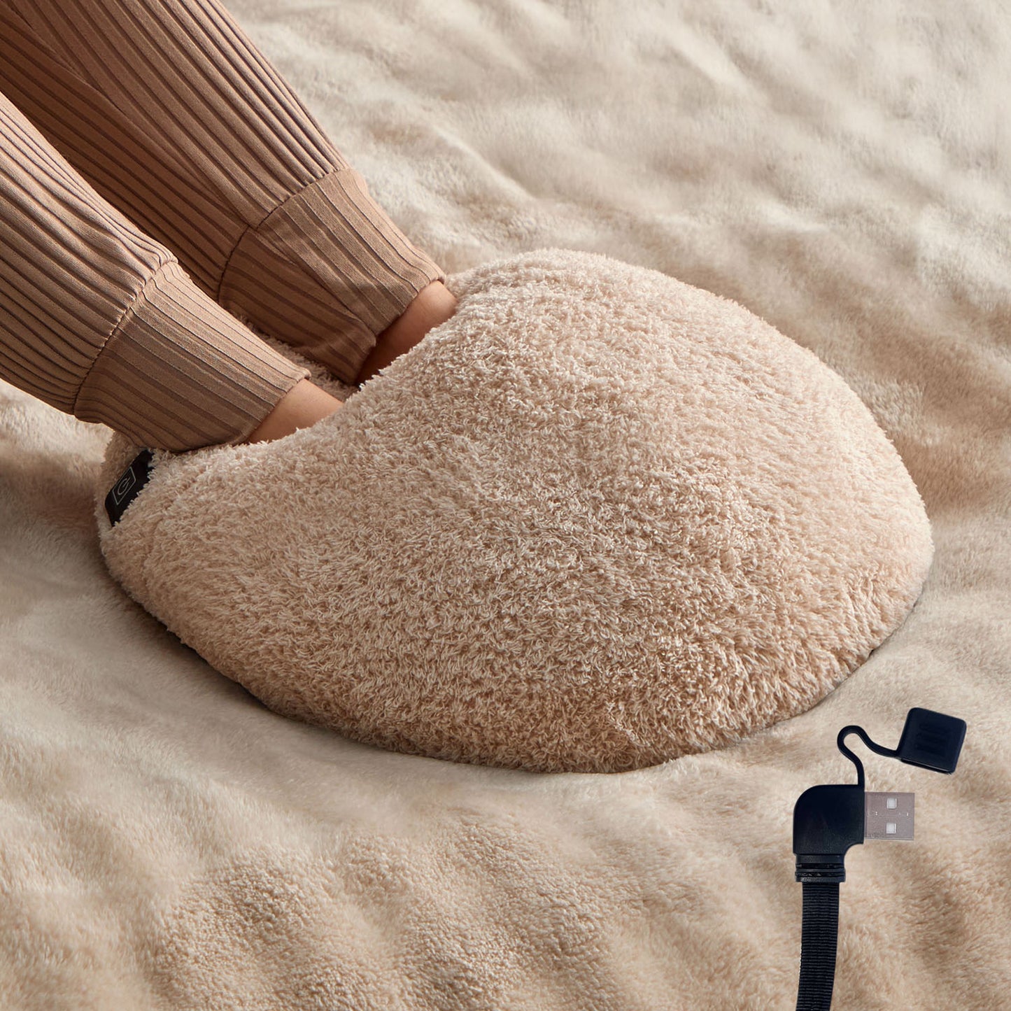 Silentnight Natural Cosy Cuddles USB Foot Warmer